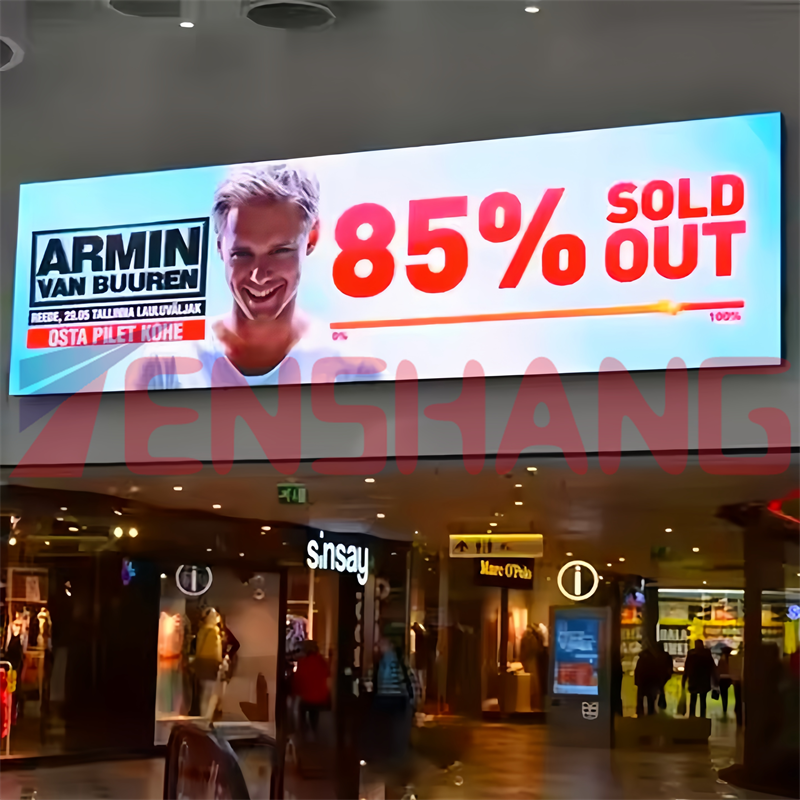 P6 P10 Outdoor Text Running Led Advertising Red Blue White Yellow Moving Message Electronic Banner Screen Led Scrolling Display