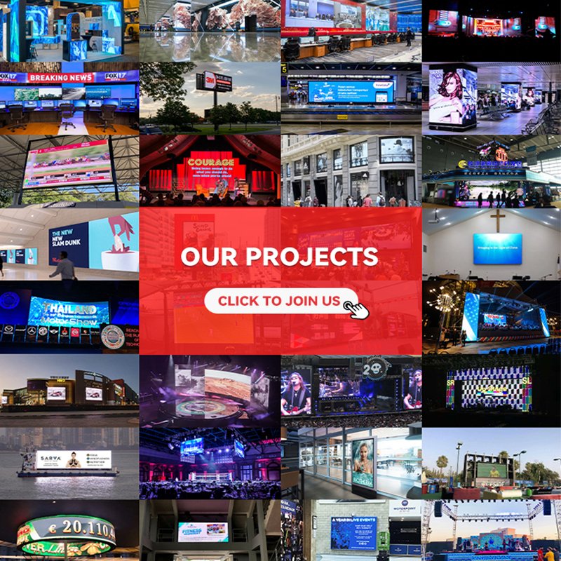 Custom Full Color P1.25 P2 P3 Indoor Outdoor BillBoard Waterproof Advertising Video Wall Panels Pantalla Led Display Screen