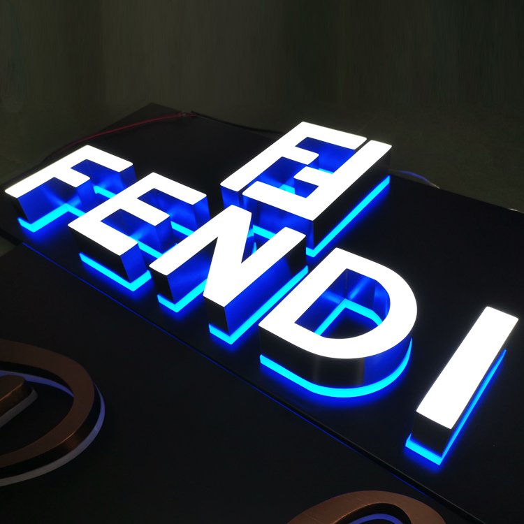 China manufacture acrylic letters 3d logo sign outdoor custom acrylic letter 3d signage letters 3d custom led sign for business