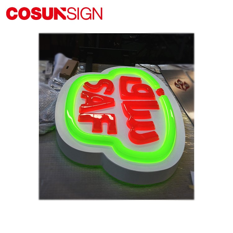 Advertising boards Sign LED luminous billboard light box for chain shopping mall
