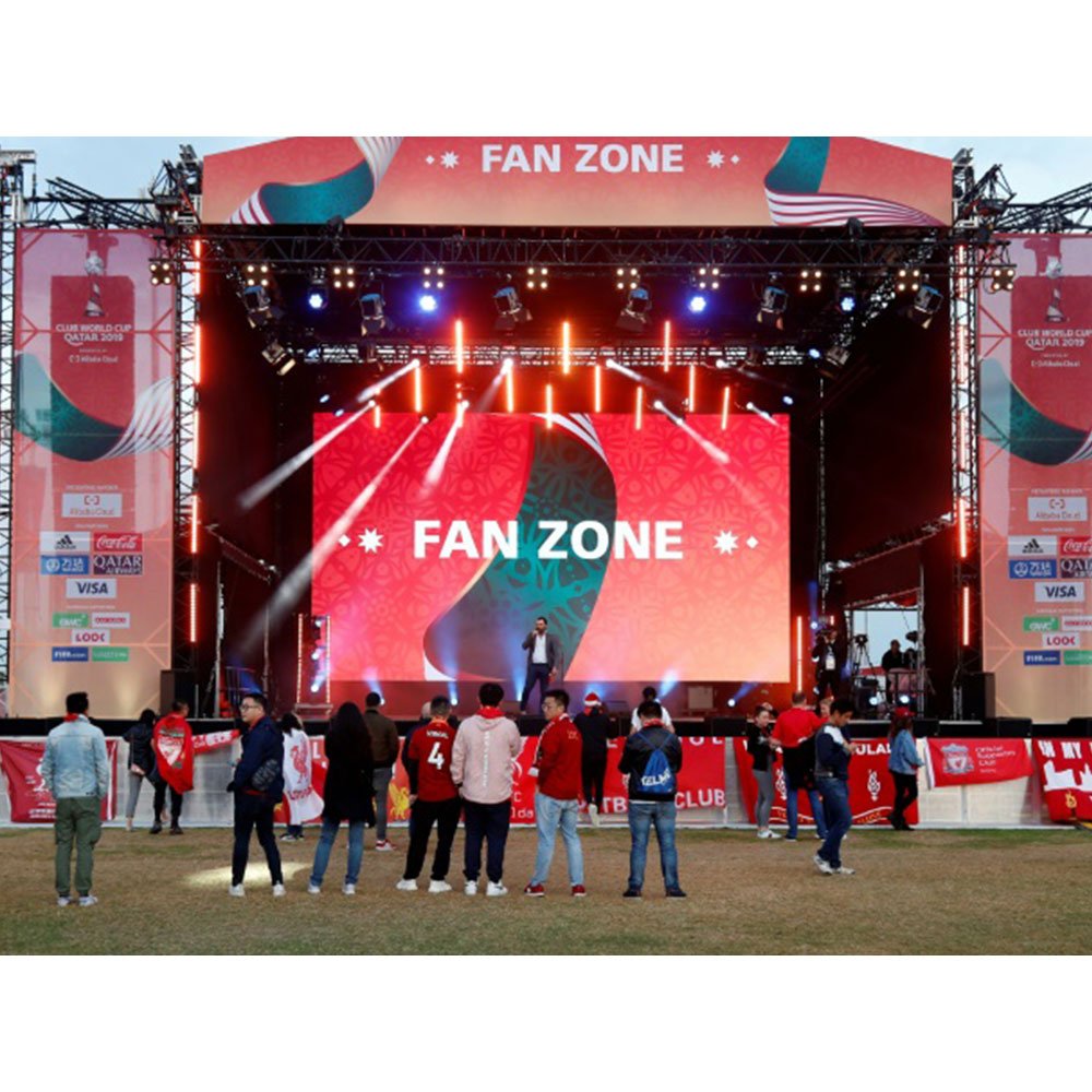 Large Outdoor Movie Led Screen Advertising Backdrop Board 500X500 Ip65 Events Video Wall Panels Display