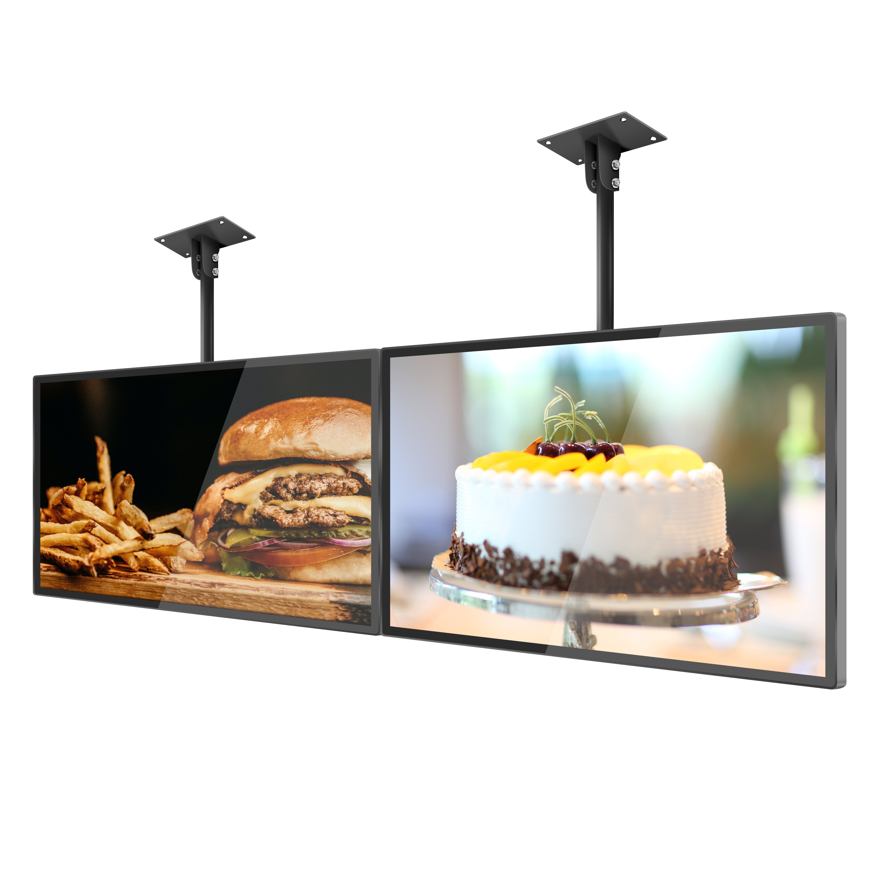 32 43 55 inch LCD digital signage restaurant menu board 1080P display android system digital signage and displays