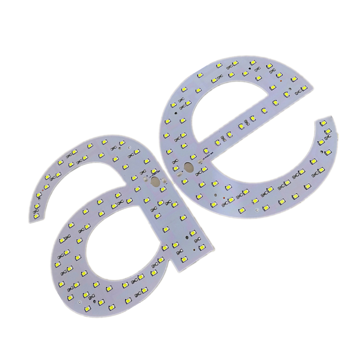 Manufacturer custom ultrathin letters led circuit board led highlight pcba strips open welcome sign for store smoke shop