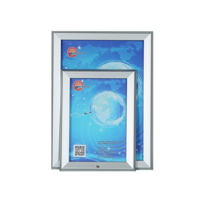 Customized Waterproof A0 A1 30*40" lockable snap frame 32mm snap poster frame with mitred corners Allen key picture frames