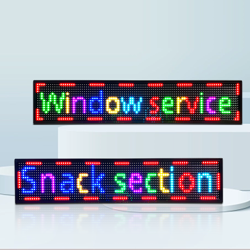 P10 Outdoor Light Up Advertising LED Sign WiFi Programmable RGB Display Panel APP Control Scrolling LED Message Board For Shop