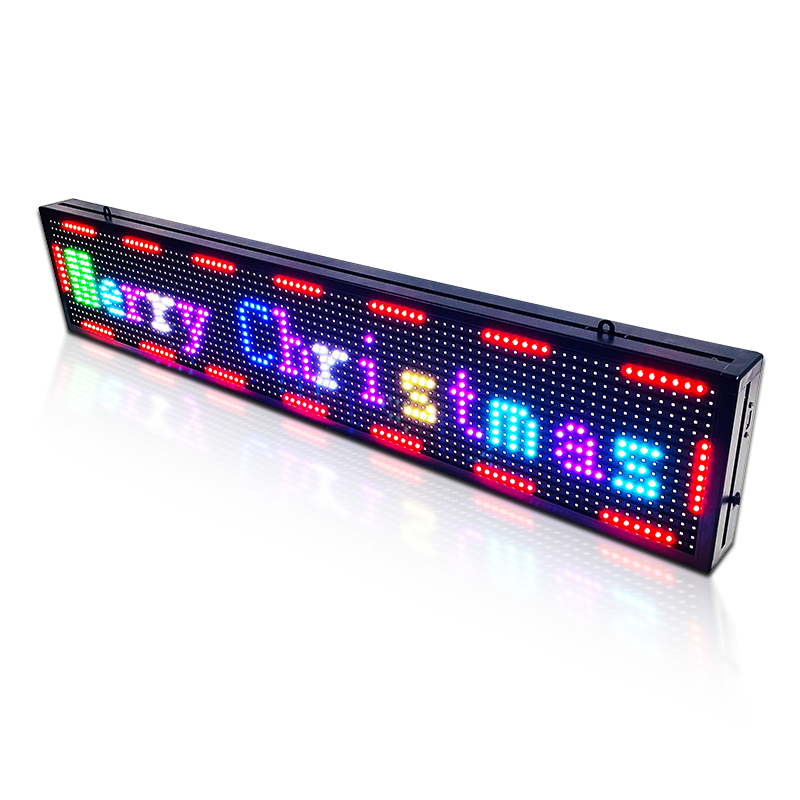 P10 Outdoor Light Up Advertising LED Sign WiFi Programmable RGB Display Panel APP Control Scrolling LED Message Board For Shop