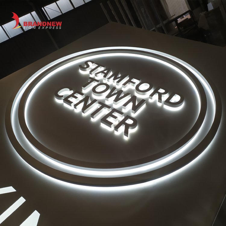 BRANDNEWSIGN Manufacturer Custom Directional Sign Freestanding Illuminated Parking Monument Signages Vehicular Parking Lot Signs