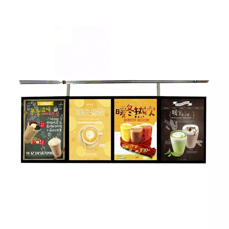 Energy saving LED Module Restaurant Bar super thin LED board with ceiling stand price list light box signage