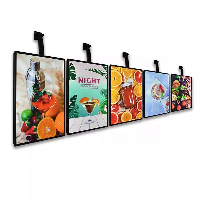 Energy saving LED Module Restaurant Bar super thin LED board with ceiling stand price list light box signage
