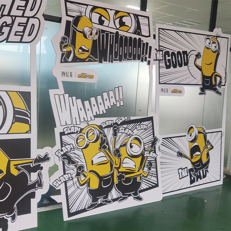 Factory Price Uv Printing Photo Booth Props Pvc Boards Sign Foam Board