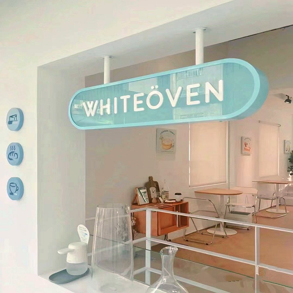 3D Light Box Letters Sign Custom Advertising Light Box Wall Outdoor Double Side Logo Display For Lighting Advertising Boards