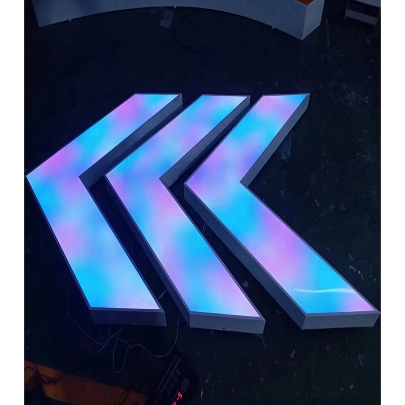 led sign board outdoor advertising letter sign outdoor 3d with lights sign letter light 3d hang manufacturer