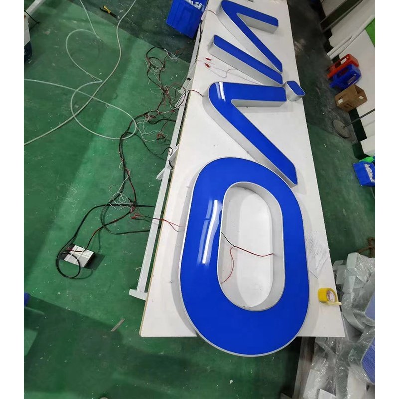 led sign board outdoor advertising letter sign outdoor 3d with lights sign letter light 3d hang manufacturer