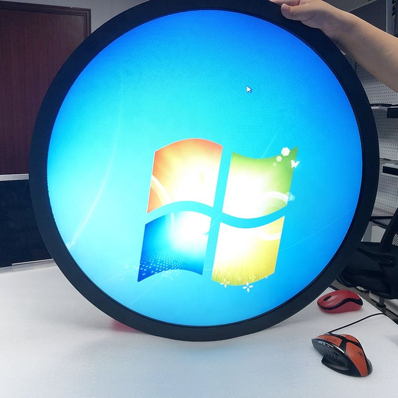 Circular advertising player 23.6 inch 848x848 P236RVN01.0 with HDM-I IN lcd board or Android board round lcd screen