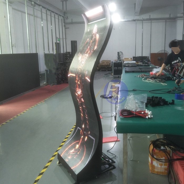 Customizable Led Screen Advertising Board For Wholesales flexible led advertising displays