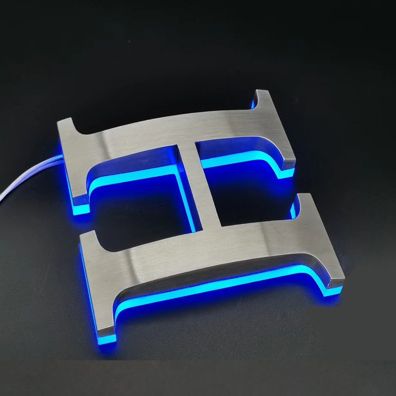 Custom 3d sign light up letters outdoor sign led backlit letters logo led signage 3d letters logo custom led sign for business
