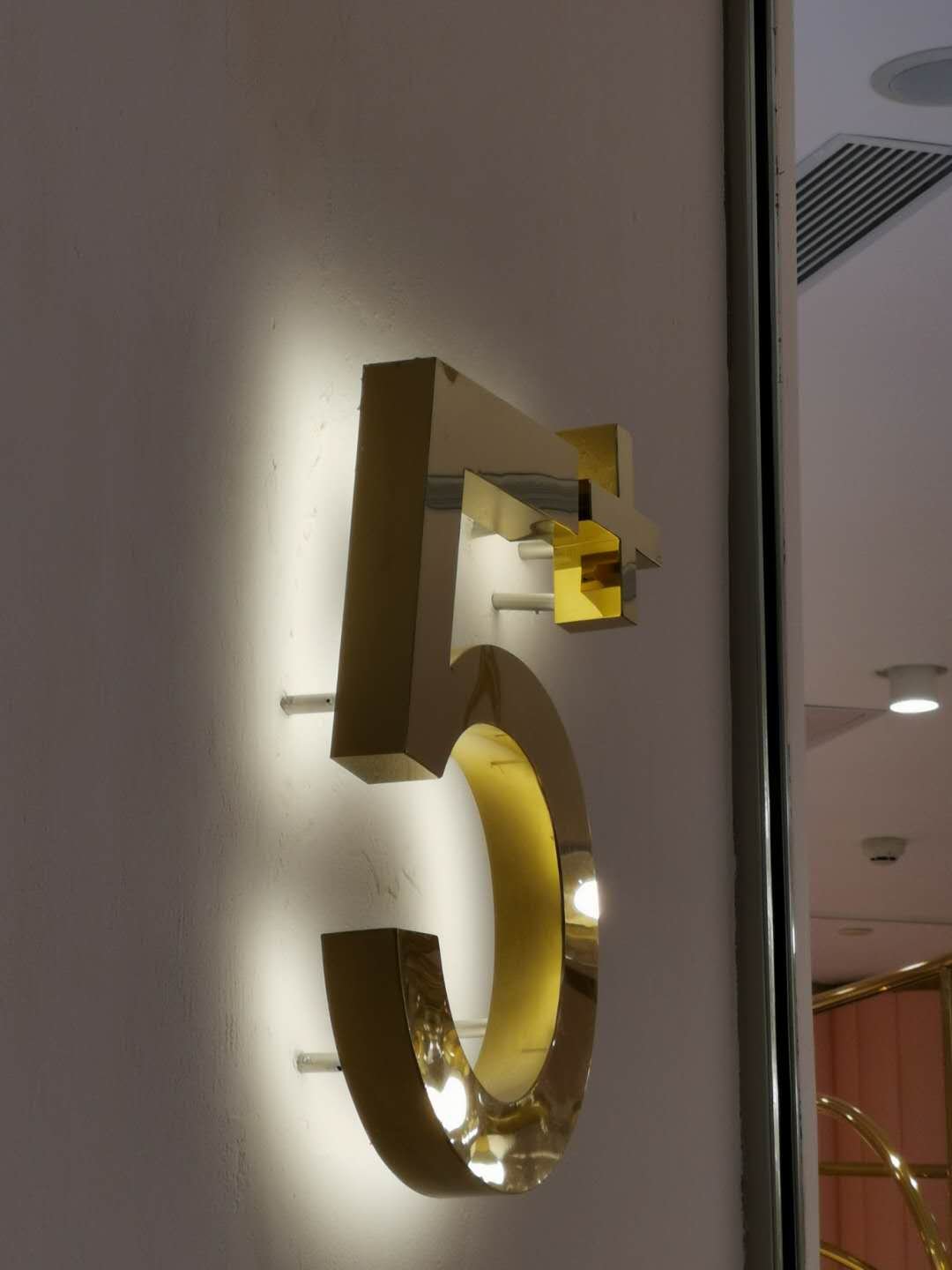 Custom 3d sign light up letters outdoor sign led backlit letters logo led signage 3d letters logo custom led sign for business