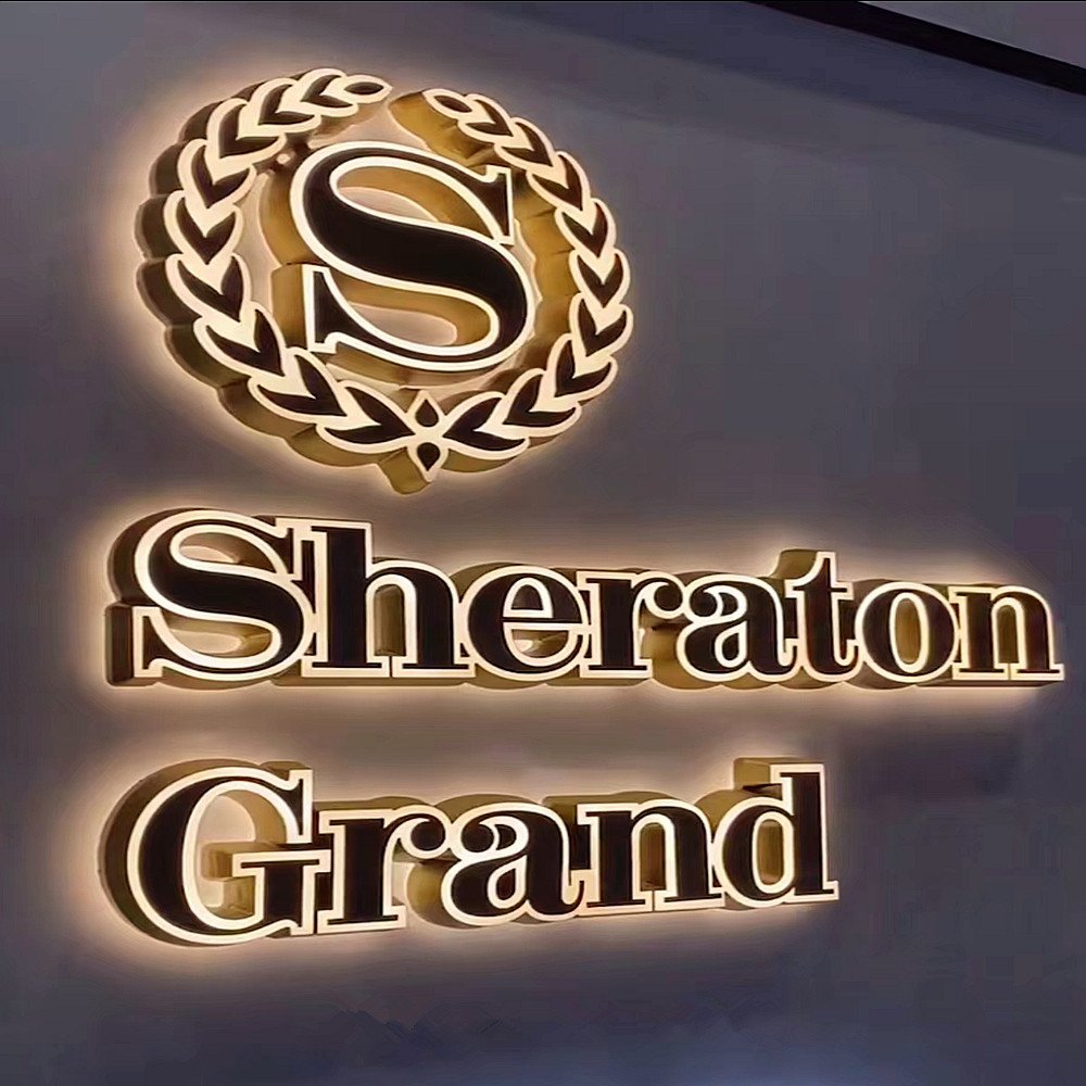 Backlit Letter Sign Channel Letters Signs Outdoor 3d Sign Letter for Advertising Logo Shop Name Custom Decoration