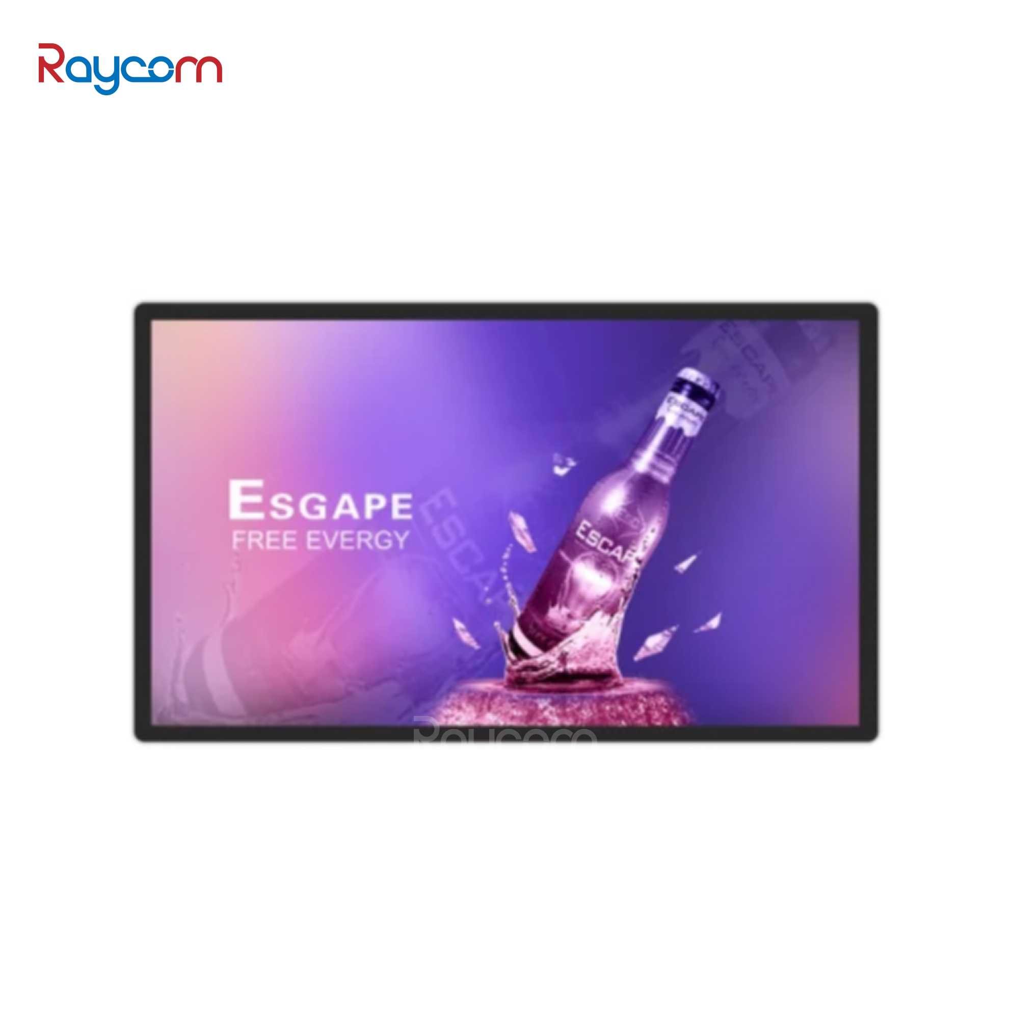 Raycom 32/43/55 Inch 4K LED Android Display Panel LCD Monitor Screens OEM/ODM Digital Advertising Board Indoor Use CMS
