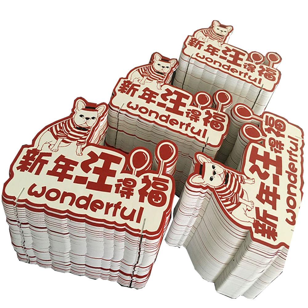 High Performance Manufacturer UV Print Die Cut Sign Design Advertising Mobile Board poly prop sign