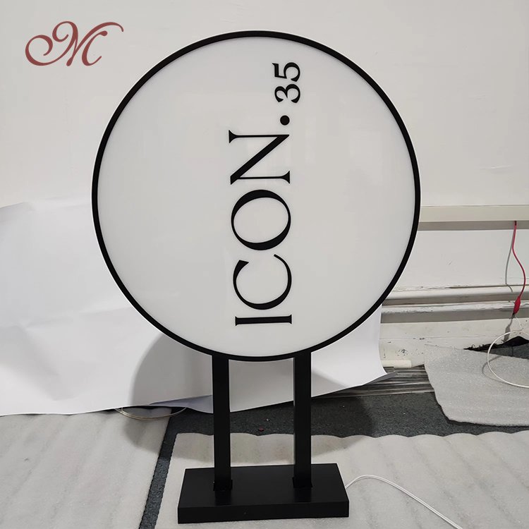 Advertising Light Boxes Frame Board Acrylic Sign Led Light Box Logo Signboard Outdoor Signage