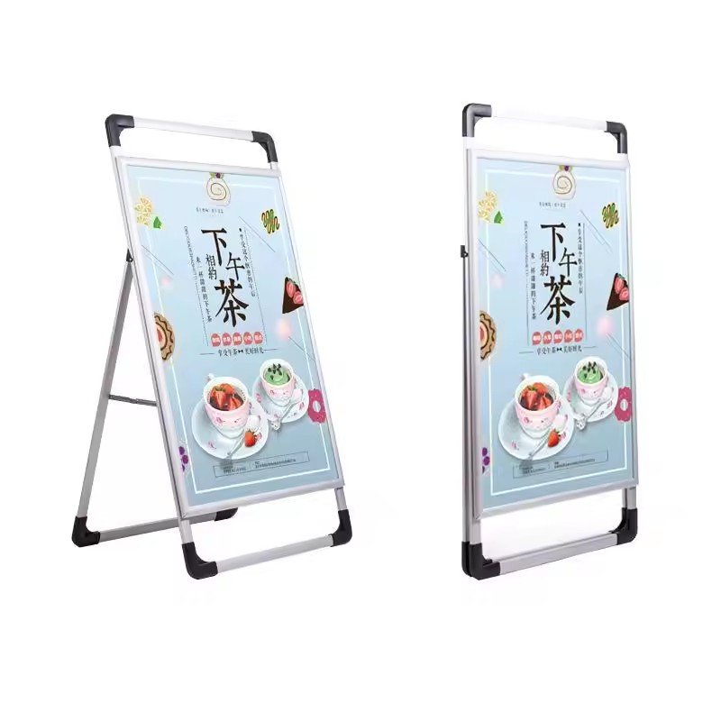 60*80CM size A frame menu board stand poster board A sidewalk sign for advertising display