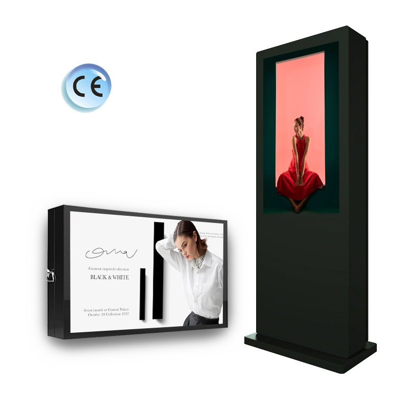 Wholesale Vertical Kiosk Digital Signage Full Screen Display Kiosk Digital Signage 75 Inch Kiosk Digital Signage