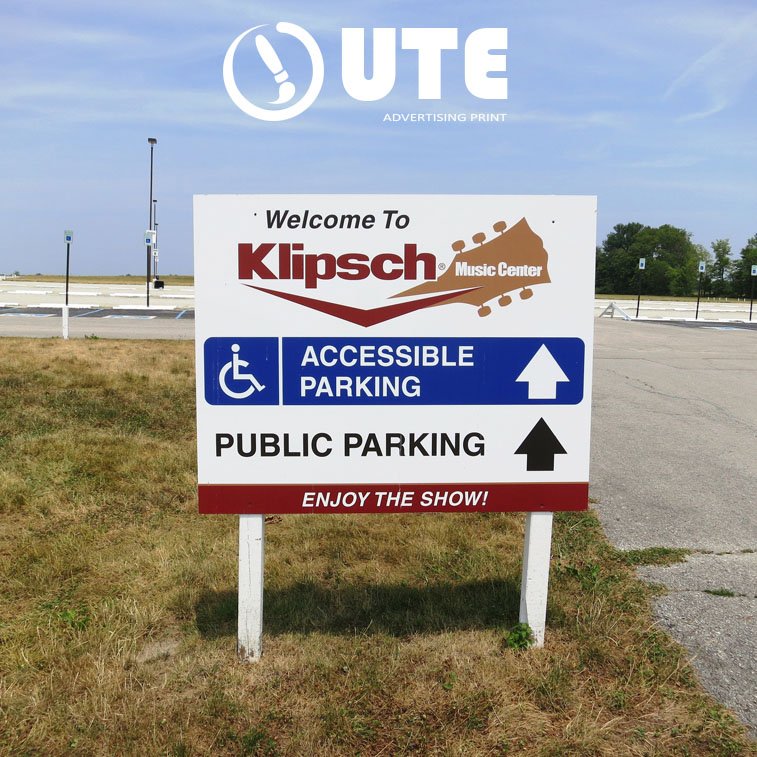 Outdoor Custom Printed Company Sign Board, Real Estate Corflute Board Printing