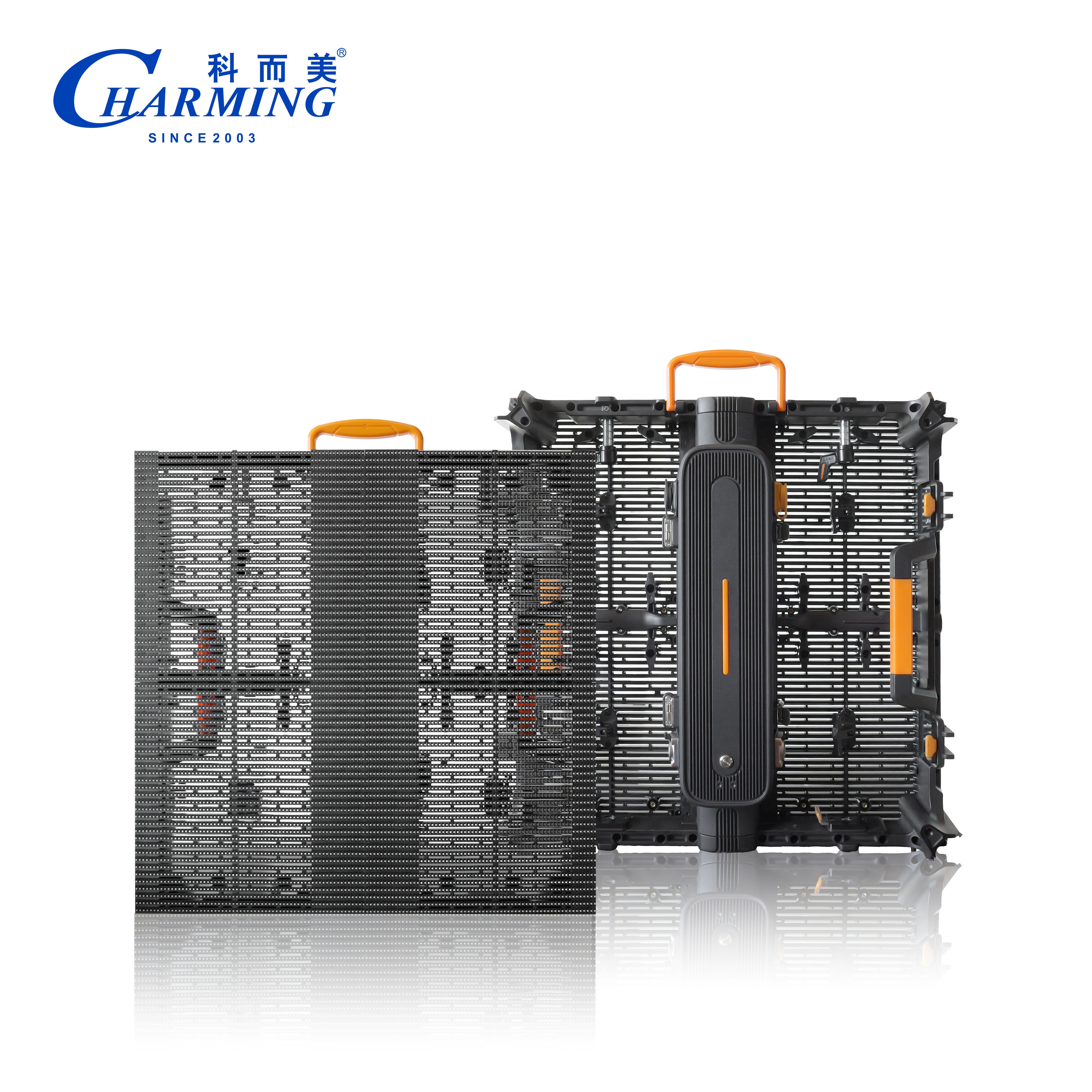 P3.91 Full Color Waterproof Panel Video Led Transparent Display Screen Outdoor For Car Show