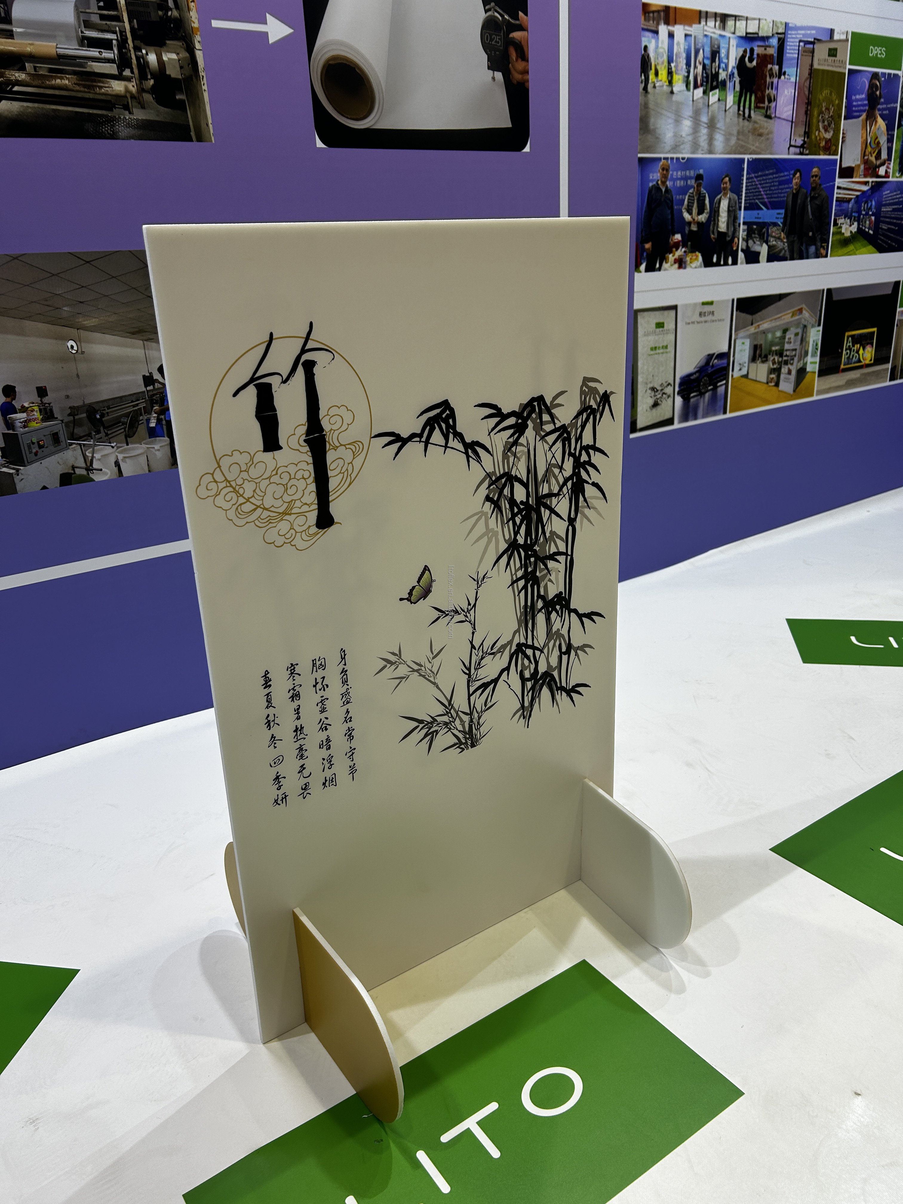 High density 5.5mm Both Sides White Paper Foam Board KT Foam Board for Advertising Display