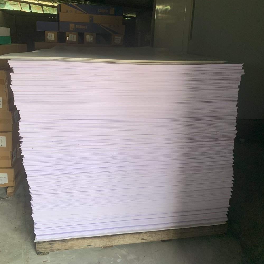 High density 5.5mm Both Sides White Paper Foam Board KT Foam Board for Advertising Display