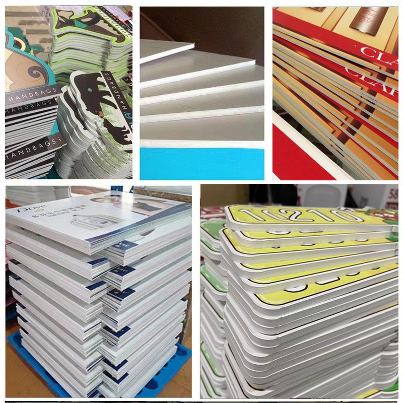 Factory pvc foram board custom logo foam plates printed laminated 3mm 5mm advertising sign board design price sign board