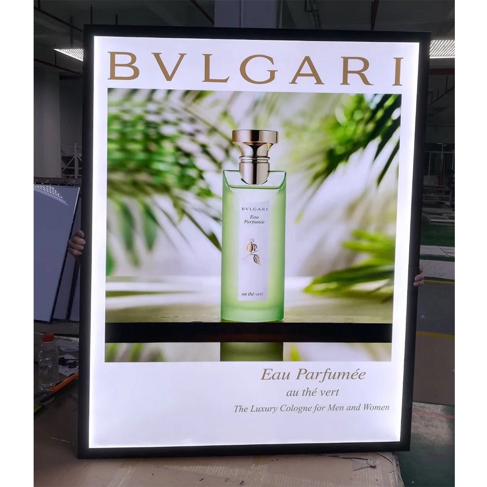 duratrans signage A1 slim photo frame advertising menu board aluminum frame light box sign
