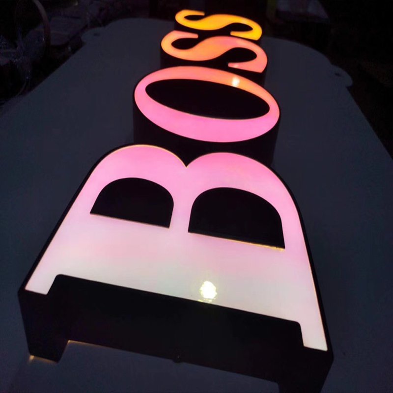 Commercial 3d logo sign led letter sign Led Custom led sign Store Led Channel Letter Front LED Signs for business
