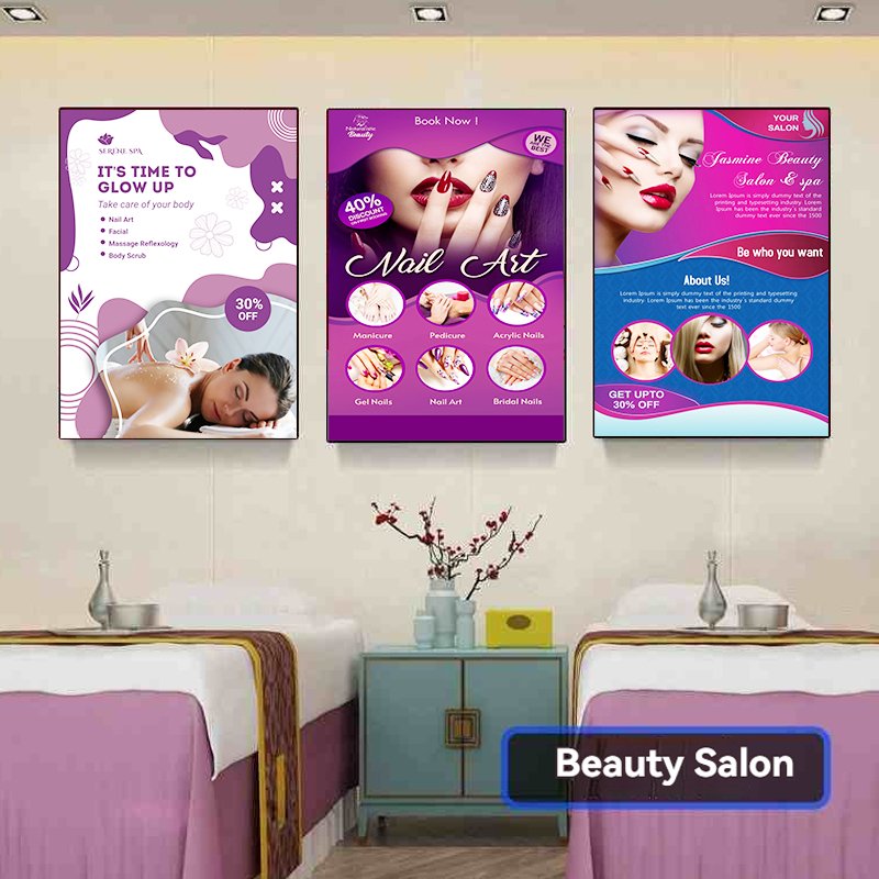 wholesale 75*120 60*120 size Advertising Light Box slim LED Light Box