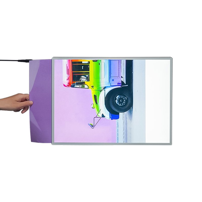 led light picture decoration led menu board illuminated signage restaurant menu advertising on glass
