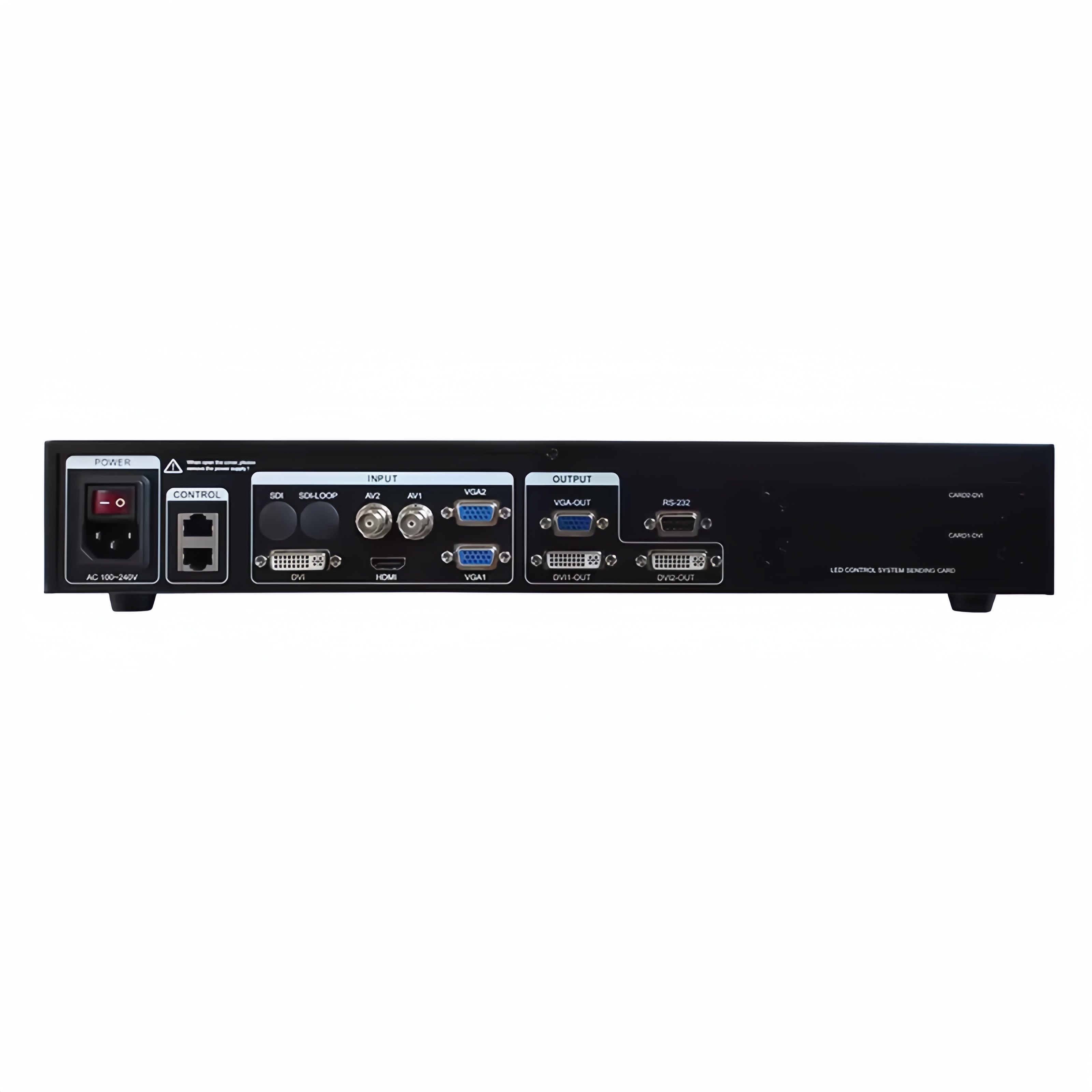 Rental led screen use AMS-MVP505u led wall controller with USB port for outdoor full color led panel advertising board