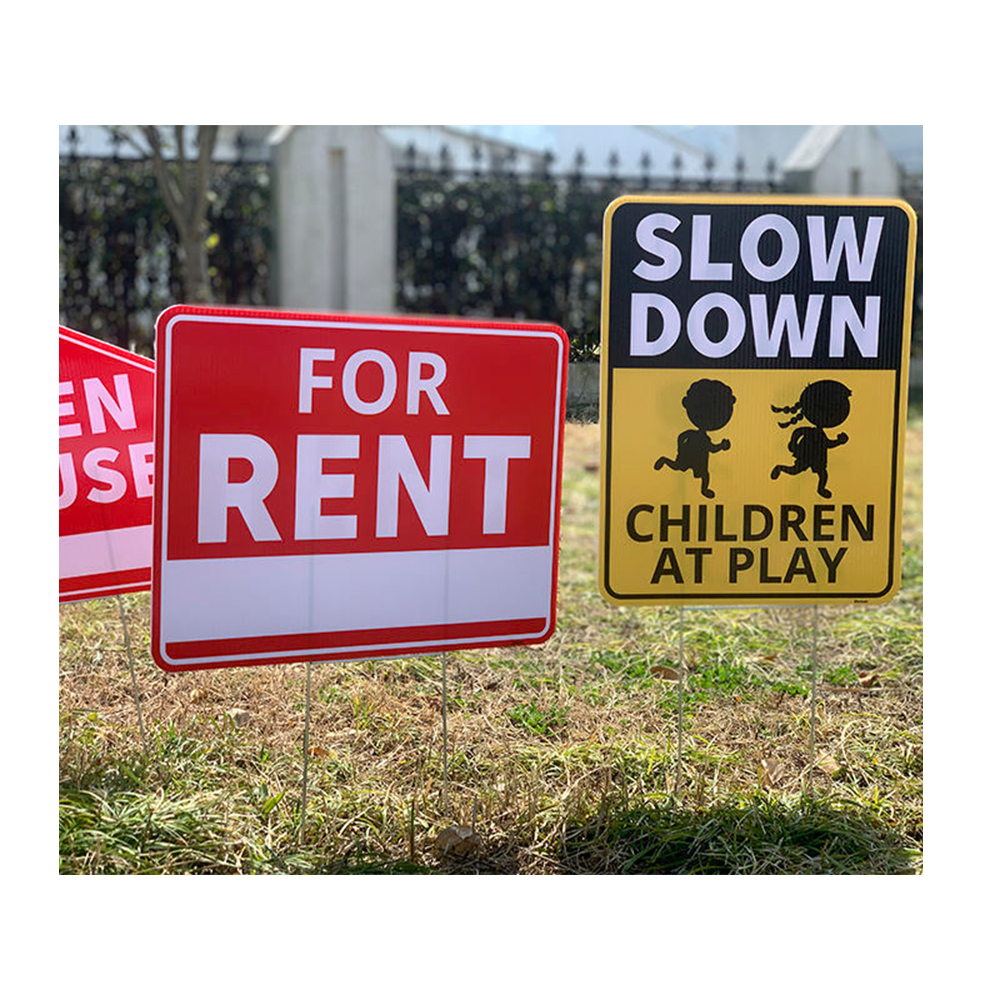 Vinyl Plastic Sign Bright Colors Eco-Friendly Custom Flag Board for Dealership