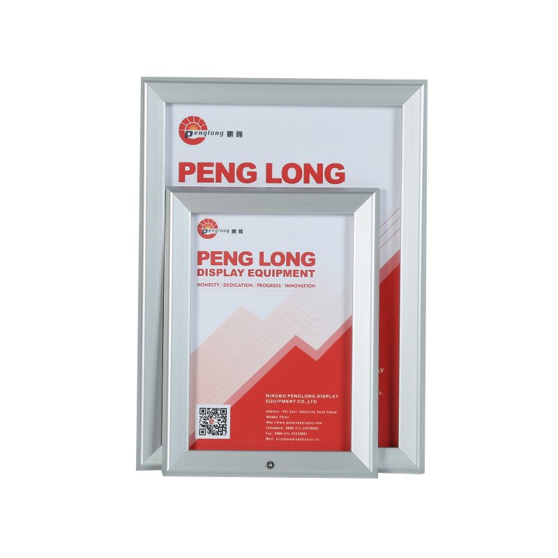 Factory wholesale CUSTOMIZED SIZE lockable snap frame 32mm snap poster frame with mitred corners from manufacturer