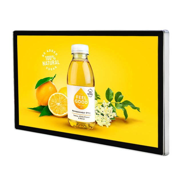32 Inch Wall Mounted Digital Signage Menu Board LCD Advertising Display video tv wall screen