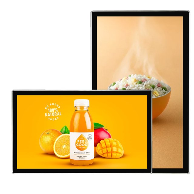 32 Inch Wall Mounted Digital Signage Menu Board LCD Advertising Display video tv wall screen