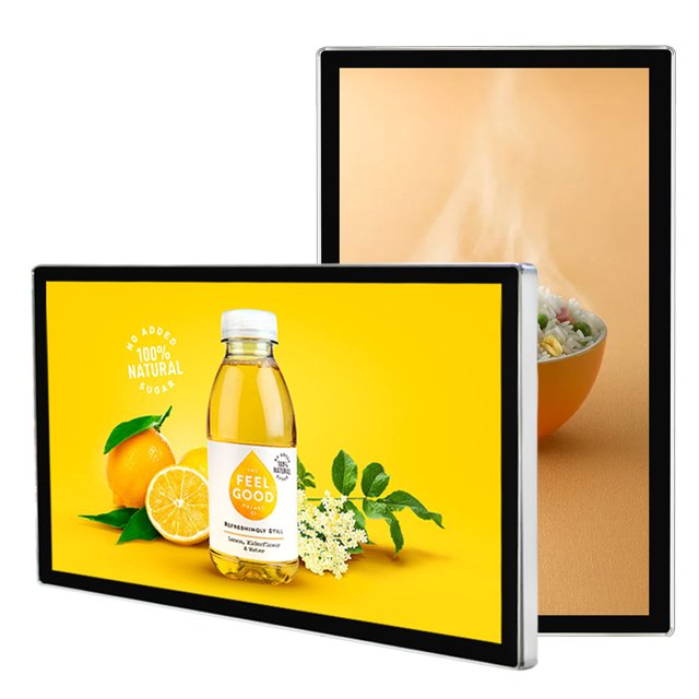 32 Inch Wall Mounted Digital Signage Menu Board LCD Advertising Display video tv wall screen