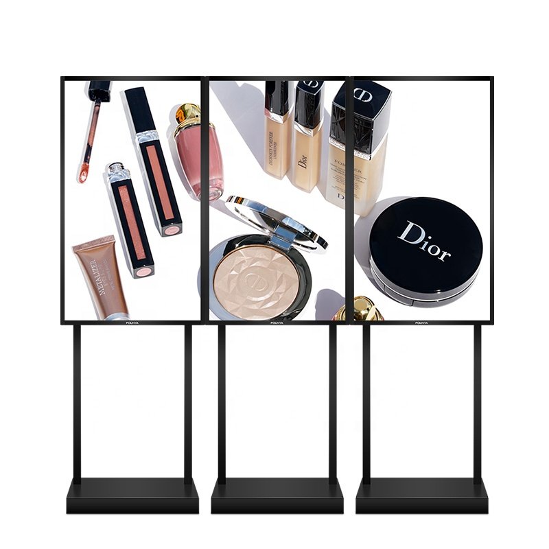 Custom USB Network 43" Multi-Screen Auto Poster Video Window LCD Advertising Display Digital Menu Board