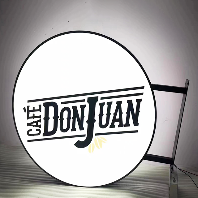3d logo advertising light boxes custom led letter sign round lightbox led sign 3d sign board outdoor
