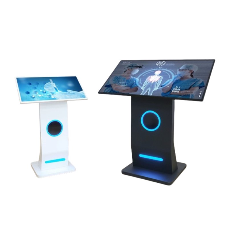 Self Service Kiosk 21.5 24 27 32 Inch Android Digital Signage Player Interactive Touch Screen Kiosk Hotel Lobby Airport Station