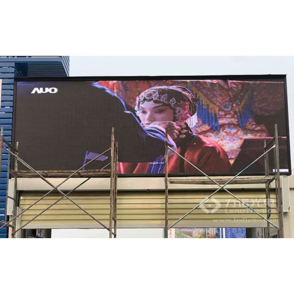 Outdoor 90 Degree Building Curved Corner Seamless Right Angle Advertising Led Screen Display Billboard Sign Board For Rooftop