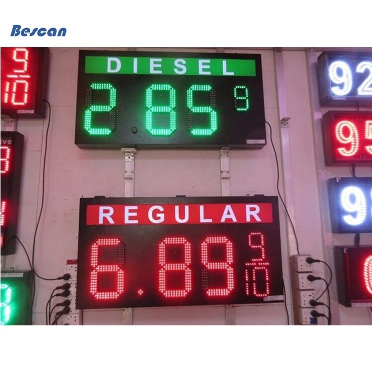 wireless led number display \ number sign board \ 7 segment number banner display
