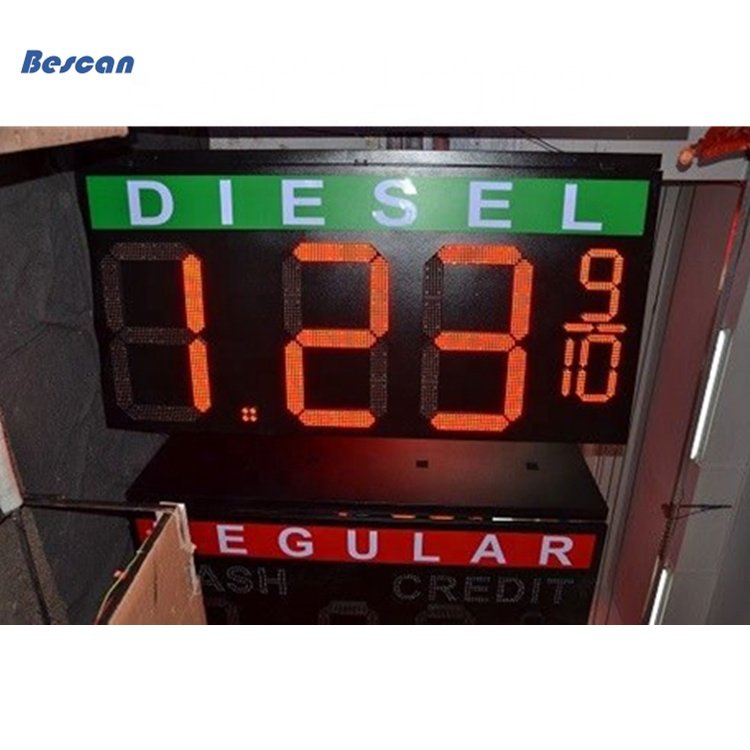 wireless led number display \ number sign board \ 7 segment number banner display