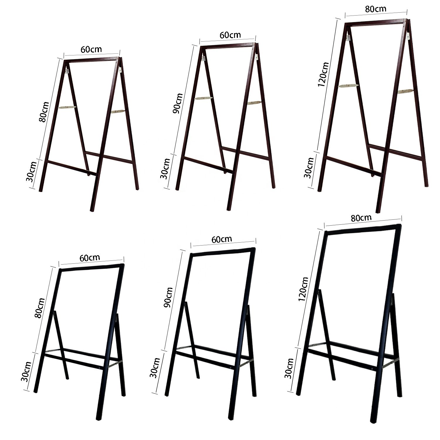 a-frame sign stand a stand sign board display