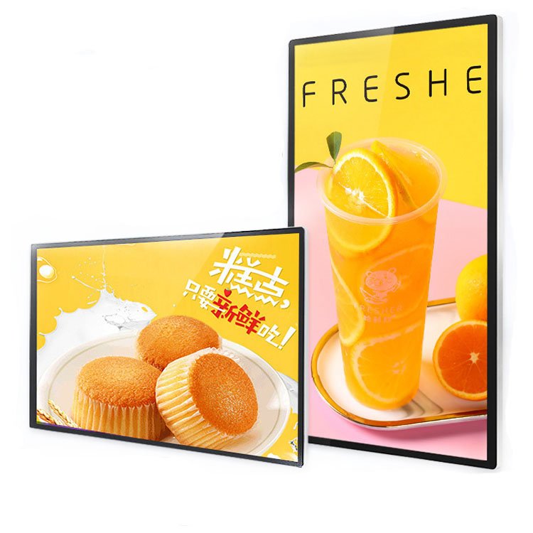 32 inch LCD advertising display screen wall mounted digital signage advertising video promotional display screen